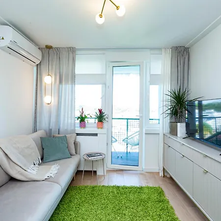 公寓 Czerniakowska 201a - Balkon Z Widokiem Na Centrum - Better